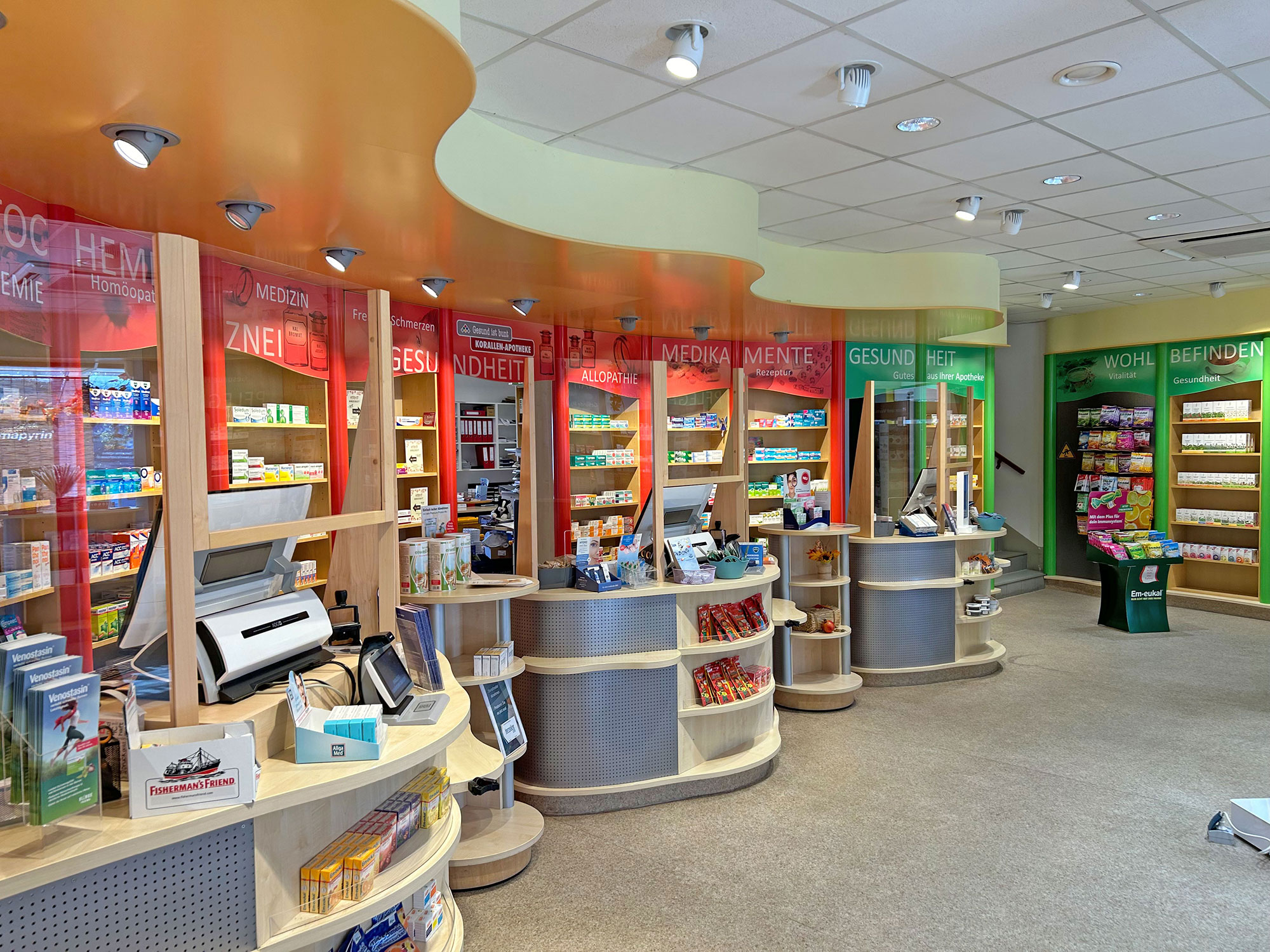 Korallen Apotheke Innenansicht
