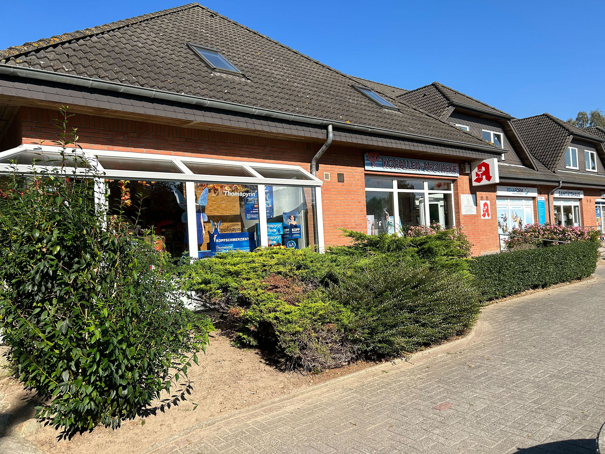 Korallen Apotheke Außenansicht