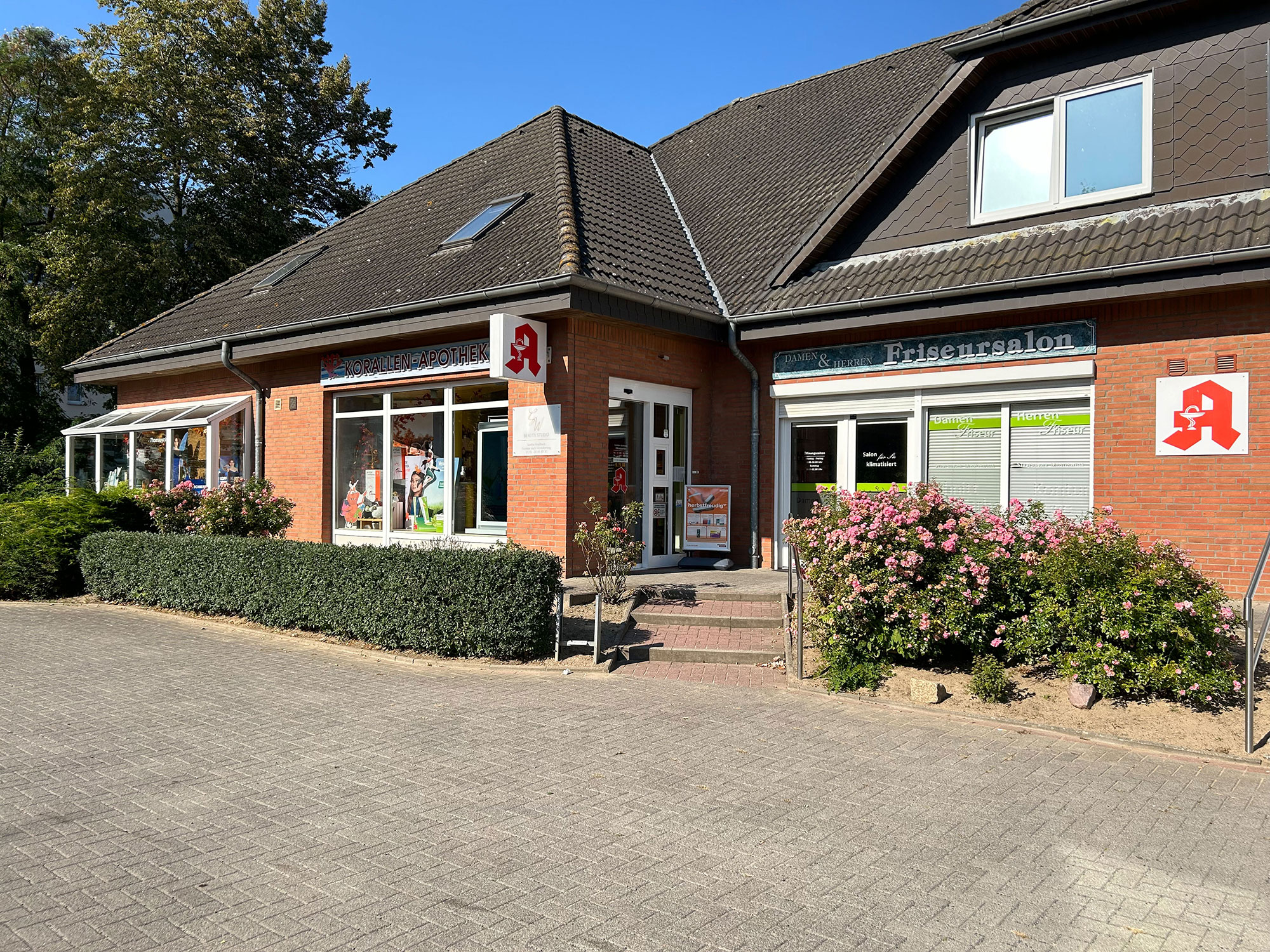 Korallen Apotheke Außenansicht